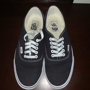 Vans authentic black sz 10